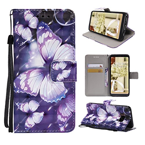 Preisvergleich Produktbild Galaxy S8 Plus Schutzhülle, Asnlove PU Leder Brieftasche Hülle Bookstyle Schutzhüllen Flip Hülle Vintage Ledertasche Schutz mit Kartenfach Standfunktion Magnetverschluss für Samsung Galaxy S8 Plus