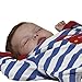 Piccalilly Organic Cotton Blue London Bus Playsuit Boy or Girl