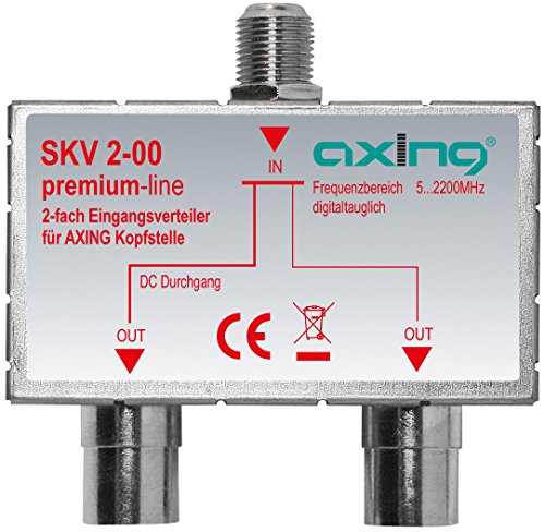 Preisvergleich Produktbild Axing SKV 2-00 2-Fach Eingangsverteiler