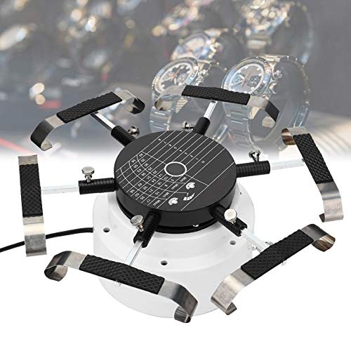 Preisvergleich Produktbild QWERTOUY Eu-stecker 220 V Professionelle Legierung Mechanische Uhrenbeweger Maschine Automatische Uhrenbeweger Repairing Tool halten 6 Uhren