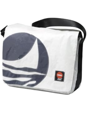 360° Umhängetasche Barkasse Schiff 15 Liter Weiß (grau) 10826