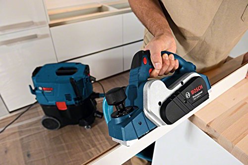Bosch Professional Handhobel GHO 16-82, Parallelanschlag, Sechskantstiftschlüssel SW 2,5, Stoffstaubbeutel, 1 Stück, 06015A4000 - 4