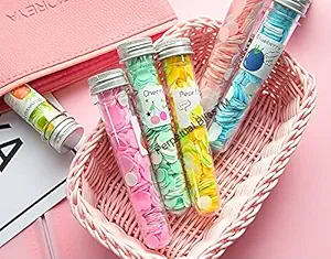 perpetual bliss (pack of 12) paper soap for travel/wet wipes/return gifts for kids birthday party- Multi color