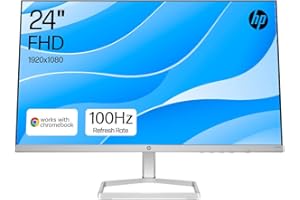 HP Series 5 23.8" FHD Height Adjust Monitor (524sh) | 100Hz Refresh Rate |1500:1 Contrast Ratio | 99 percent sRGB Spectrum | 300 Nits Brightness | HDMI, VGA Ports | Ergonomically Adjustable