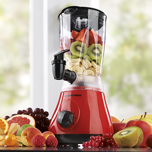 GOURMETmaxx 00762 Power-Mixer 2 in 1, 400 W, rot - 2