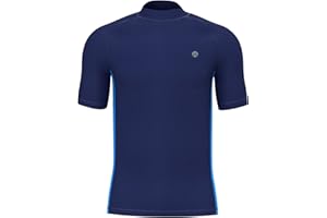 GENERIC HDTIYUYP Mens UPF Rash Guards - Adults Breathable Active Beach Sports Swim Tee Male Quickdrying Surfing Shirt Water Sport Wet Top