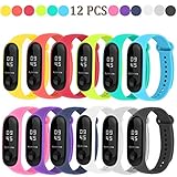 【MÚLTIPLES COLORES PARA ELEGIR】: 12 colores populares diferentes para elegir. Si compra esta pulsera de reemplazo, puede cambiar cada día, cada día tiene un estilo diferente, muestre su gusto único.