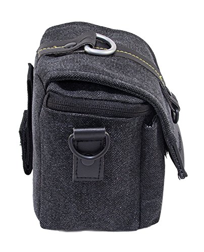 MegaGear   Ultra Light   Camera Case Sac noir pour Canon SX50 HS  Canon Powershot SX520 HS  Sx510 HS  Sx500  Nikon B500  1 S1  Nikon 1 J3  Canon PowerShot SX400 IS  Nikon P7800  Nikon L820  L830  Panasonic FZ200  Sony H200  Sony nex-3n  Sony Nex-5R  Sony A5000  Sony A5100 with 18-55 Lens  Fuji s8200