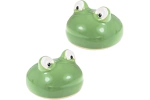 ‎SIDCO SIDCO Schwimmfrosch 2 x Frösche für Miniteich Schwimmdeko Teich Deko Set Gartenteich