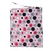 Generic Mummy Cloth Diaper Bag Wet Dry Zipper Tote Nappy Bag Circles - pink RS.395.00