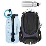 Maß: 44 x 25 x 20 cm, Volumen 9 Liter (Rucksack) / 3 Liter (Trinkblase) / Gewicht: 930 Gramm / Material: 100% Polyester / Lieferung ohne Deko