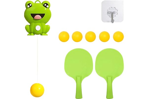 Kit d'entraînement de tennis de table à suspendre pour l'intérieur - DAWRIS - Entraîneur de ping-pong pour enfants