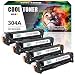 Produktbild Cool Toner 4 Packs Kompatibel für CC530A 304A für HP CP2025 CP2025 2025 CP2025N CP2025DN CP2020 CM2320 CM2320 CM2320N MFP CM2320NF CM2320FXI MFP CC530A CC531A CC532A CC533A