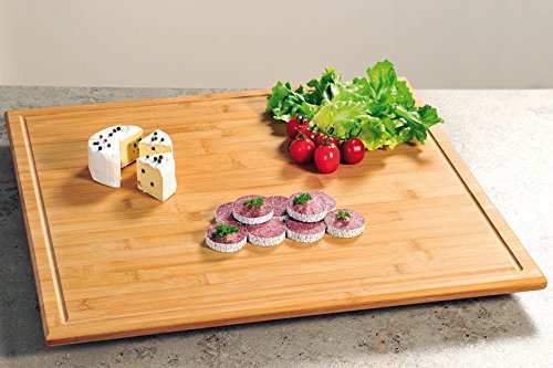 Kesper 58599 Schneide-und Abdeckplatte, Bambus, 56 x 50 cm - 4