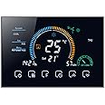 Klima Smart Thermostat KL6000B - Smart Wi-Fi Thermostat - Touch Screen Temperature Controller - 220V - Works with Alexa & Google