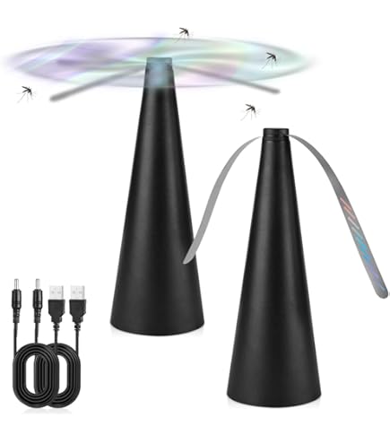 H H Vliegenweder 3 STUKS | Insectenventilator | Muggenventilator tafel | Vliegenverjager buiten | Vliegenwerende tafelventilator | Vliegenventilator | Wespenventilator | Vliegenschrik terras