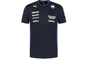 PUMA Williams Racing Formula 1 Camiseta del Equipo 2025 para Hombre - Azul Marino