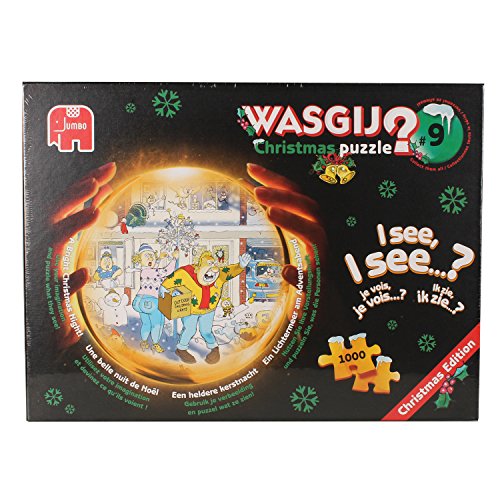 Wasgij 1000 Piece Chrsitmas 9 A Bright Christmas Night Jigsaw Puzzle