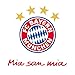 Produktbild Wandtattoo Mia San Mia FC Bayern München FCB + gratis Aufkleber München forever, Wall Decal, Tattoo, Munich