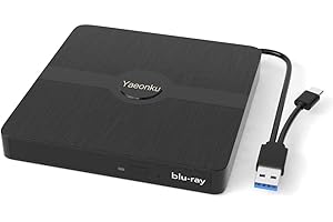 Yaeonku External Blu ray Drive DVD/BD Player