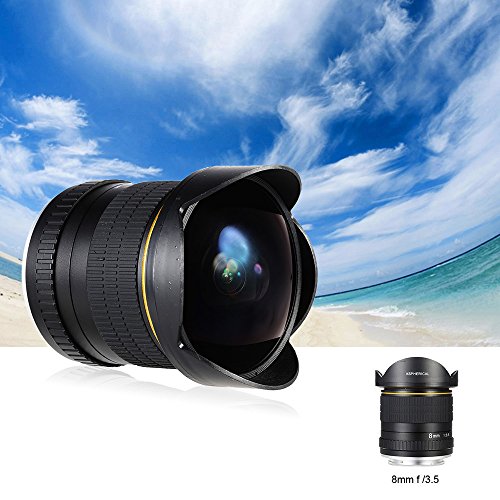 Andoer Kelda 6 5mm f 3 5 Professional Camera asph rique circulaire Ultra Fisheye pour Canon Rebel XT SL1 XTi XSi XS T5 T5i T4i Appareils photo num riques SLR Andoer Kelda 6 5mm f 3 5 Professional Camera asph rique circulaire Ultra Fisheye pour Canon Rebel XT SL1 XTi XSi XS T5 T5i T4i Appareils photo num riques SLR
