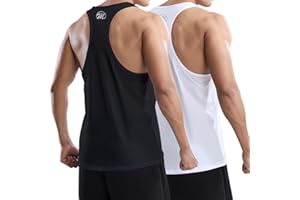 MEETWEE Tank Top Herren, Sportshirt Ärmellos Achselshirts Muskelshirt Unterhemd Funktionsshirt Tankshirt für Training Fitness Bodybuilding