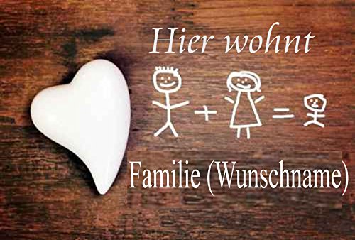 Creativ Deluxe 'Aquí Spoiled Familia (_ Nombre Personalizado_) - Felpudo (Estampado Felpudo Interior frigo Divertido diseño Felpudo (