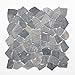 Price comparison product image Tiles mosaic glass mosaic tile marble grey New 8 mm # 401