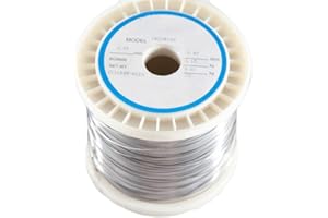 EVEK Nicromo 1 mm (2.4869 / Cronix 80 / N06003) - Filo riscaldante NiCr 80/20, filo cromato di resistenza al nichel
