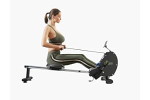 Limepeaks Fitness LMP-R430 Rowing Machine w/Magnetic Resistance Built-In Bluetooth Fitshow App