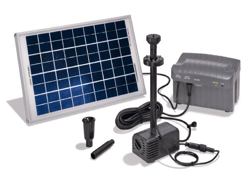 Esotec SHS Solar-Teichpumpensystem mit Akku, Größe 2 - 2