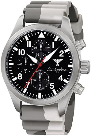 KHS Mens Watch Analogue Quartz with Silicone Wrist Band KHS.AIRSC.DC5