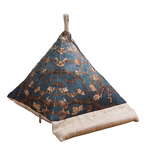 fiE FIT INTO EVERYWAY Creative Linen Beanbag Cushion Stand for iPad, Tablets, e-Readers and Books(Wintersweet)