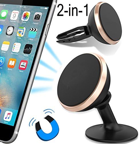 Car Mount holder /stand 2-in-1,cell phone magnetic car mount holder stand for Windshield/Air Vent/Dashboard magnetic car mount holder phone ring for iPhone Samsung Galaxy all Smartphones phone ring grip (2-in-1)