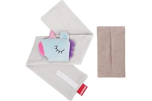 Comfheat Colic Relief for Babies Belt, Flaxseed Heated Tummy Wrap, Baby Belly Wrap Swaddling Belt with Soothing Warmth, Natural Relief for Upset Stomach in Babies and Toddlers, 0-3 Years (Unicorn)