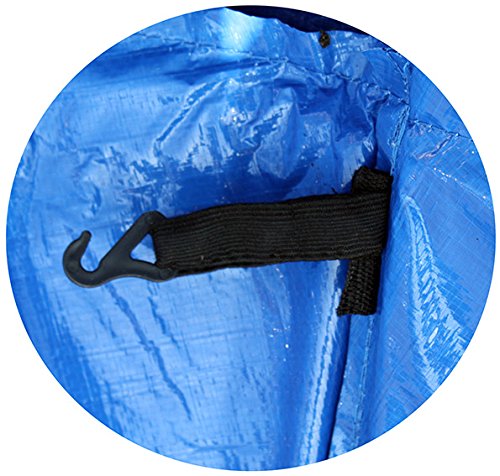 Trampolin Federkranz Abdeckung blau 244 305 366 395 427 cm Kranz Federkranz - 5
