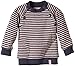 LANA natural wear Baby Girls Pulli Momo Striped Jumper, Multicoloured (Ombre Blue-Rose Water 2203), 18-24 months (Manufacturer size: 86/92)
