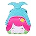 Produktbild NOHOO Kinder 3D Meerjungfrau Rucksack Kinder Schule Reise Taschen Wasserdicht