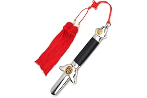 Jonoisax Extendable Chinese Taichi Sword with Free Luxury Red Sword Tassel And PU Leather Bag,92cm
