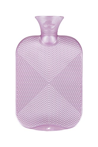 Fashy - Bolsa de agua caliente, color rosa (2 litros)