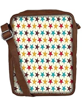Snoogg , Damen Umhängetasche mehrfarbig multi