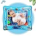 Produktbild Ucradle Wassermatte Baby - 66 * 50 cm Wasserfüllung und Aufblasbare Spielmatte inkl Schwimmende Tiere & Helles Muster, Spaß Aktivitätszentrum von Spielzeug für Säugling 3-12 Monate
