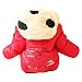 Fashion Baby boys and girls unisex Winter Jackets Girls Boys Hoodies Fleece Animal Panda Coats (12-18 month, red)