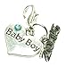 Baby Girl 2015 Clip on Charm with Pink Gift Bag OR Pink Gift Box Handmade by Libby's Market Place (Pink Gift Bag)