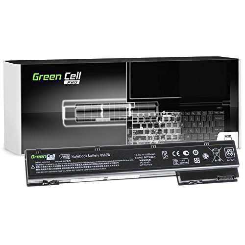 Green Cell® PRO Serie 632427-001 Akku für HP Laptop (Original Samsung SDI Zellen, 8 Zellen, 5200mAh, Schwarz)