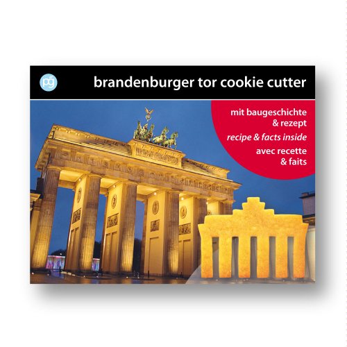 Brandenburger Tor Souvenir & Ausstechform in rot - 3