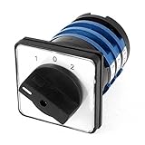 Ith: 32A;ue : 380V;Ie : 32A Sourcingmap® Interruptor 3Positions 12 Terminal de 380V 32A cambian con el Control Giratorio de CAM