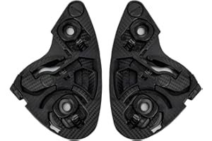 Guajiro - Visière Compatible avec SHOEI CWR | NXR - RYD - XSPIRIT 3 - Z7 - Rf1200 - X14 | Écran de Casque Moto avec Support antibuée Pinlock et système Tear-Off | Polycarbonate renforcé (Mécanisme)