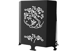 GENERICO SAFE BABY protezione per stufa a pellet e legna. Barriera di sicurezza per vetro stufa: Protezione anti bruciature e anti ustioni efficace per bambini e animali domestici (Rose, Medium)