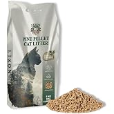 Lixon Natural Doğal &Ccedil;am Peleti Kedi Kumu 5 Kg (10L) Yavru/Yetişkin Kediler ve Kemirgen Hayvanlar i&ccedil;in%100 Biyobozunur - Astım